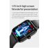 ET540 Blood glucose ECG Body temperature Blood pressure Blood oxygen Heart rate Bluetooth call Smartwatch Fitness Tracker