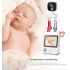 Experience Peace of Mind with AMB900 2.8 Inch Video Baby Monitor 720P HD Night Vision and Two Way Intercom