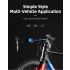 Campainha de ciclismo elétrica ROCKBROS 90 dB buzina à prova de chuva MTB guiador de bicicleta sílica gel shell anel campainha de bicicleta acessórios de bicicleta