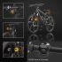 CarryBright CBX4 Bicycle Turn Signal Light with Horn USB Charging Waterproof Cycling Safety Accessory