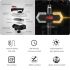 CarryBright CBX4 Bicycle Turn Signal Light with Horn USB Charging Waterproof Cycling Safety Accessory