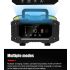 FOXSUR Portable Car Battery Charger 12V 24V Versatile Charger for AGM LiFePO4 Lead Acid Motorcycle Truck