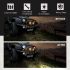 1 par CO LIGHT 7 polegadas LED farol H4 DRL redondo 7'' faróis com amarelo e branco Angel Eye para Jeep Wrangler Lada Niva 4x4 60W