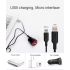 ANTUSI Q5 Smart Bicycle Taillight Brake Sensing LED Cycling Light IPx6 Waterproof Perfect for City Commuting