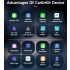 CarlinKit Smart TV Box with Android 13 Wired to Wireless CarPlay Ai Box YouTube Netflix Qualcomm 8-Cores