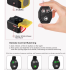 Nitebeam Hanging Cut-off Cable Bike Front Light 30W Powerful Illumination Durable Aluminum Hands-Free Operation