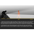 Nitebeam Hanging Cut-off Cable Bike Front Light 30W Powerful Illumination Durable Aluminum Hands-Free Operation