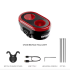 CYCLAMI CY200 Smart Brake Sensing Rear Light LED Bicycle Tail Light for Safe Night Rides and Urban Cycling