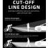 Hanging Cut-off Cable Wireless Headlight 1600LM for Cycling Safety High Brightness Durable Bike Front Lights