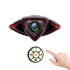 Bicycle Tail Light Recorder 1080P Camera with Smart Wireless Remote Dual Functionality for Cycling Safety