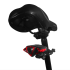 Bicycle Tail Light Recorder 1080P Camera with Smart Wireless Remote Dual Functionality for Cycling Safety