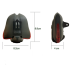 Bicycle Tail Light Recorder 1080P Camera with Smart Wireless Remote Dual Functionality for Cycling Safety