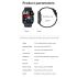 E500 Blood Glucose Smart Watch Men ECG Monitor Blood Pressure Body Temperature Smartwatch IP68 Waterproof Fitness Tracker