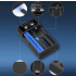 USB LCD Battery Smart Charger Efficient Charger for 18650 AA AAA Batteries with LCD Display Versatile and Portable