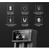 USB LCD Battery Smart Charger Efficient Charger for 18650 AA AAA Batteries with LCD Display Versatile and Portable