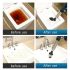 Electric Sewer Dredge Tools with Clogged Toilet Plungers and Air Drain Blaster Gun for Efficient Plumbing Solutions