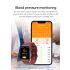E530 Blood Glucose Smart Watch ECG Heart Rate Blood Pressure IP68 Waterproof Smartwatch