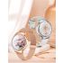 ET390 Smart Watch Women AMOLED 360*360 ECG HD Screen Heart Rate Bluetooth Calls Waterproof SmartWatch