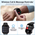 ET585 ECG+PPG AI Health Diagnose Smart Watch Men Women Clock Blood Lipid BP Uric Acid Heart rate 
