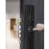 Electronic Smart Door Lock Biometric Fingerprint Keyless Entry Sleek Design Family Friendly Home Security