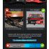 FOXSUR 20A Portable Car Battery Charger 12V 24V for Motorcycle Truck AGM LiFePO4 Lead Acid Battery Maintenance