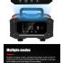 FOXSUR 20A Portable Car Battery Charger 12V 24V for Motorcycle Truck AGM LiFePO4 Lead Acid Battery Maintenance