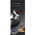 Electric Gooseneck Kettle Real-Time Temperature Control 1200-Watt Quick Heating Safe Design Precision Pouring
