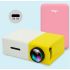 YG300 LED mini projetor 320x240 pixels suporta 1080p YG-300 HDMI USB Audio Projetor Portátil Home Media Player