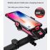 Multifuncional de luz de bicicleta 4 em 1 luz de bicicleta 800 lumens bike lanterna bike horn titular de telefone banco de potência bicicleta luz frontal