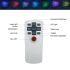 Laser Starry Sky Projetor Night Light 7 Cores 360 Graus Rotação Galáxia Lâmpada de Projeção Ambiente Quarto Noturno Iluminação Presente
