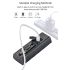 Luzes dianteiras de bicicleta TK5 5x T6 5000 Lumens USB Farol de bicicleta recarregável para a noite