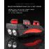 Multi-função 4 em 1 MTB Bicycle Light USB Recarregável LED Bicicleta Cabeça Da Lâmpada Bicicleta Titular Do Telefone Potência PowerBank Ciclismo Frente Luz