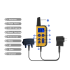 2020 Novo 1000m Cão Elétrico Treinamento Colares Pet Remoto Recarregável Recarregável com Display LCD para Todos Tamanho Bark-Stop Collars