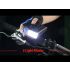 Luzes para bicicleta NiteBeam BR08 8LED 10000 lumens Usb recarregável para bicicleta dianteira