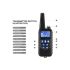 2020 Novo 800m Elétrico Dog Treinando Collar Pet Remoto Recarregável Recarregável com Display LCD para Todo Som Choque Vibração Som