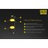 Nitecore NL1834R 3.6V Alto desempenho Micro-USB 18650 bateria recarregável