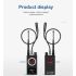 K19 Wireless RF Signal Detector GPS Tracker Compact Security Device for Privacy Protection and Surveillance Detection