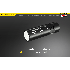 Nitecore la10 135 lumens mini edc camping nichia xp-g2 s3 lanterna led