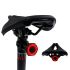 Bicicleta esperta luz traseira luz auto start parar freio ipx6 À prova d 'água usb carga ciclismo cauda taillight bike led luzes