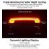 ROCKBROS LKWD-R1 Luz de Bicicleta Inteligente USB LED Controle Remoto Sem Fio Luz Traseira de Bicicleta MTB Estrada Laser Sinal de Volta Lâmpada de Ciclismo Luz Traseira