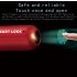 Mini Fingerprint Padlock Quick Unlock Keyless Access Durable Lock with Lightweight Design for Travel Security