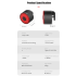 Gaciron LOOP-100 High Brightness Bike Tail Light Brake Sensor Aluminum Alloy for Urban and Trail Cycling