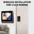 M12 Wireless Video Doorbell with 4.3 inch IPS Screen IR Night Vision for Enhanced Residential Safety