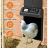 Automatic Chicken Coop Door Opener with Built-in Timer Durable Weather-Resistant Aluminum Electric Door