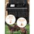 Automatic Chicken Coop Door Opener with Built-in Timer Durable Weather-Resistant Aluminum Electric Door