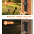Automatic Chicken Coop Door Opener with Built-in Timer Durable Weather-Resistant Aluminum Electric Door