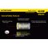 Nitecore NL166 16340 RCR123A 3.7V 2.4WH 650mAh bateria recarregável de lítio