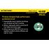 Nitecore NL166 16340 RCR123A 3.7V 2.4WH 650mAh bateria recarregável de lítio