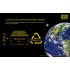 Nitecore Li-ion NL1834 18650 3.7V 3400mAh Bateria recargaabl protegida