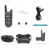 2021 Novo 800m Elétrico Dog Treinando Collar Pet Controle Remoto Impermeável Recarregável com Display LCD para Todo Som Choque Vibração Som